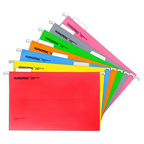 A4 Suspension Files Foolscap Document with Tabs Suspended for Hanging Folders Filing Storage Folders, Pack of 14