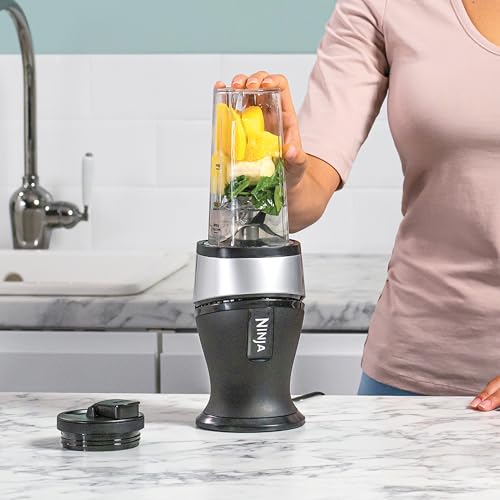 - Ninja 700W Slim Blender & Smoothie Maker | Silver/Black -