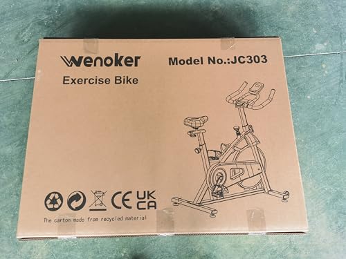 - Wenoker Exercise Bike Indoor Cycling, Exercise Equipment for Home Gym