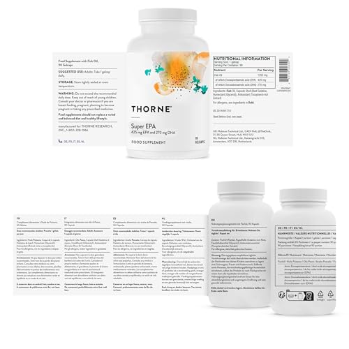 - Thorne Super EPA | Omega-3 Fatty Acids -
