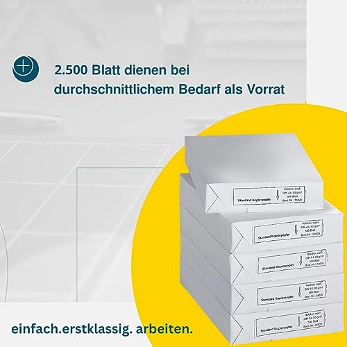 - Schäfer Shop Copy Paper A4 | 80 g/m² Paper | Printer Paper | Laser Paper -
