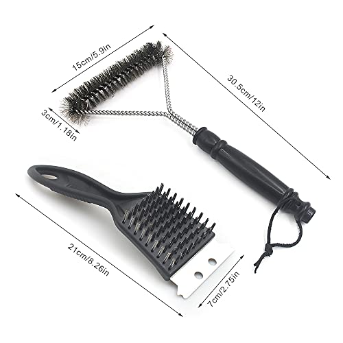 - Fyfjur BBQ Cleaning Wire Brush | Bbq Cleaner |Grill Brush | BBQ Oven Cleaner -