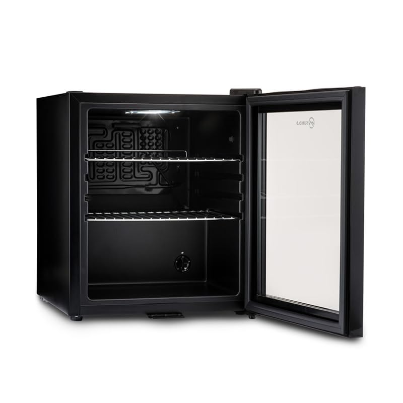 - Subcold Super50 LED | Mini Fridge Black | 50L Beer, Wine & Drinks Fridge -