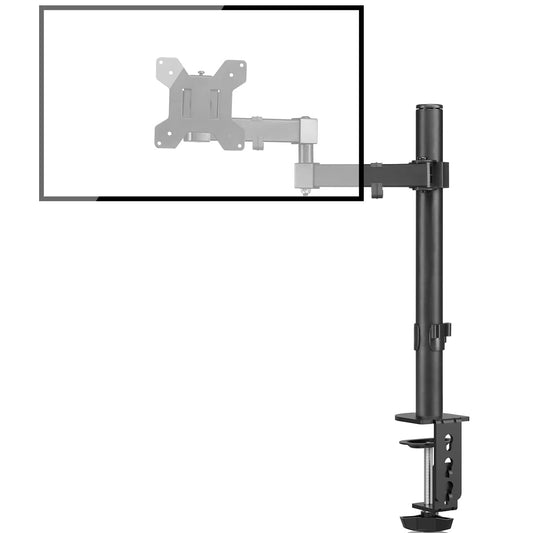 - Single Monitor Arm Desk Mount | Max. Load 10kg | Adjustable Mount | Tilt Swivel Rotation -