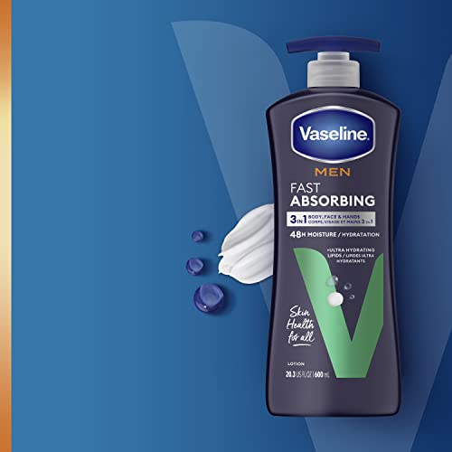 - Vaseline Men Lotion, Body & Face, 24.5 Oz. -