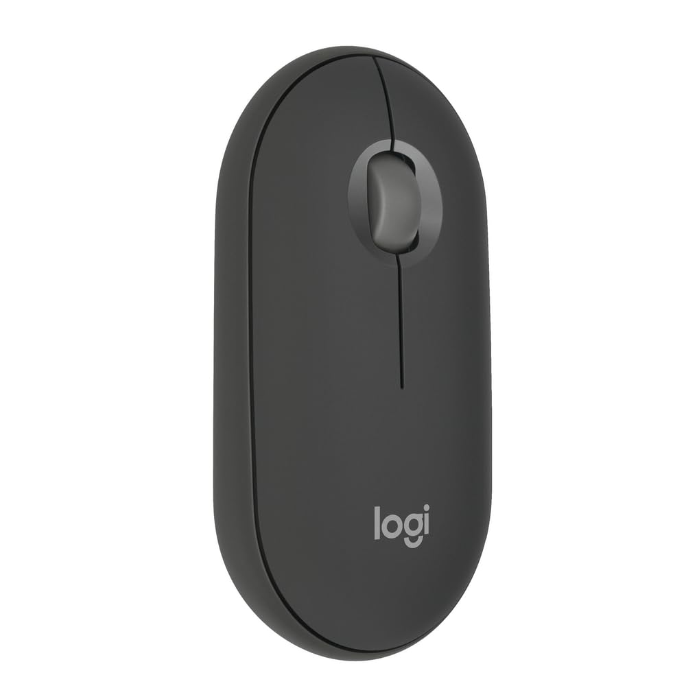 - Logitech Pebble Mouse 2 M350s Slim Bluetooth Wireless Mouse | Portable |  Lightweight | Customisable Button -