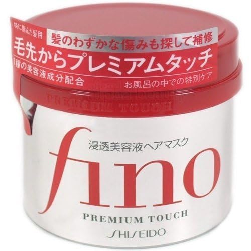 - Shiseido | Japan Fino | Premium Touch Hair Treatment Mask | (230g/7.7 Fl.oz) -