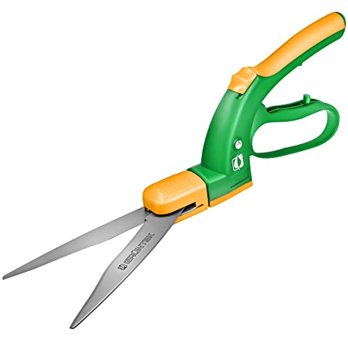 - GRÜNTEK Grass Shears | SWIFT | 380 mm TEFLON 360° Rotating | Teflon Coated -