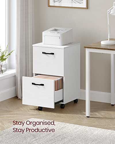 - VASAGLE 2-Drawer Filing Cabinet -