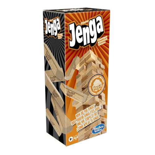 - Hasbro Gaming Jenga | Jenga Classic  Board Game -
