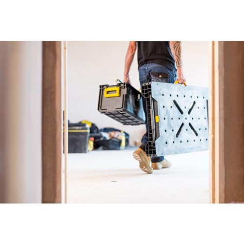 - Stanley FatMax Foldable Workbench | 455kg Load | Metal legs For Maximum stability | FMST1-75672 -