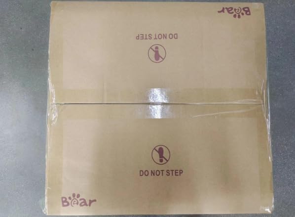 Bear 2L+1.8L 600W Electric Food Processors & Chopper with Glass Container and 304 Stainless Steel Container, 2 Speed Settings, 4 Stainless Steel Blades for Chopping Meat, Baby Food, Fruit, Vegetables