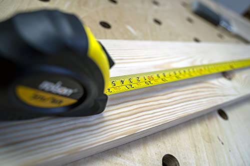 - Rolson 50535 | 5 m x 19 mm | Tape Measure | Yellow & Black -