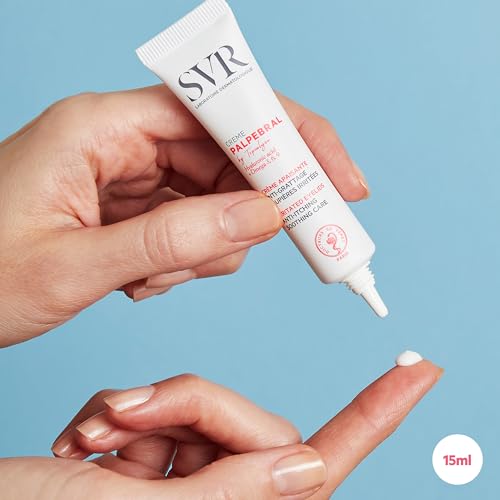 - SVR PALPEBRAL Soothing Eczema Eye Cream | For Dry, Sensitive, Itchy, Flaky Eyelids | For Eyes Prone To Irritation And Blepharitis | Steroid Free | 15ml -