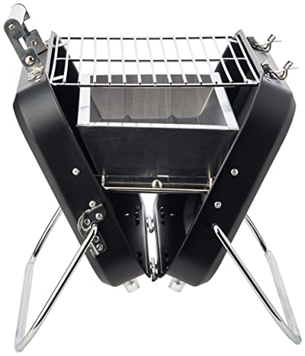 - Valiant Portable Folding Picnic and Camping BBQ - Black -