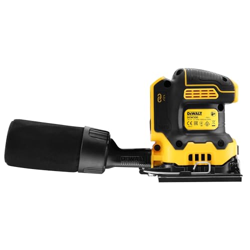 DEWALT DCW200N-XJ 18V XR Brushless 1/4 Sheet Palm Sander (Bare Unit)