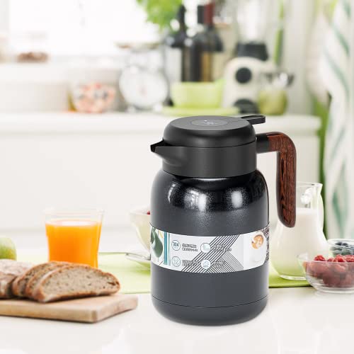 - Thermal Coffee Carafe Jugs | 1.5L Stainless Steel Insulated Coffee and Tea Pot -