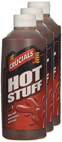 Crucials Hot Stuff Sauce 500ml (3 Pack)