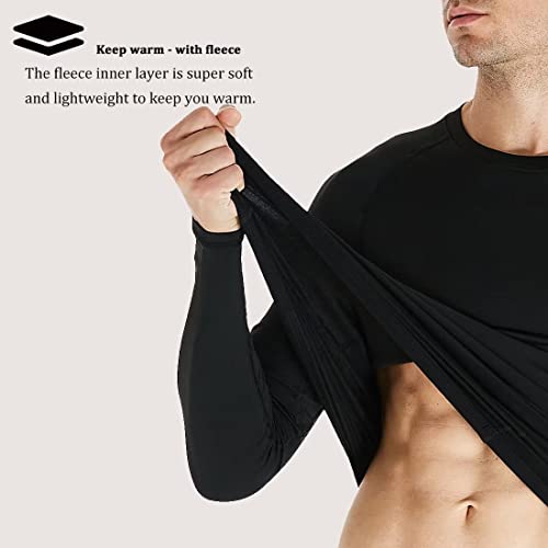- HOPLYNN Mens Thermal Underwear Set -