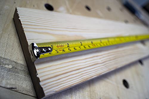 - Rolson 50535 | 5 m x 19 mm | Tape Measure | Yellow & Black -