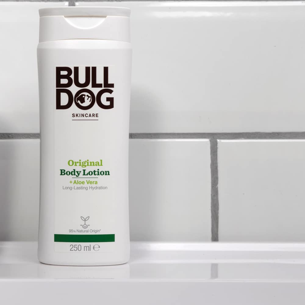 BULLDOG - Bodycare for Men | Original Body Lotion | Hydrates and Nourishes Skin | 250 ml