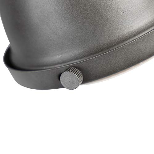 - Qazqa | Industrial Spotbar | Spotlight Ceiling bar Steel | Nickel Matt -