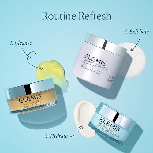 - ELEMIS Pro-Collagen Cleansing Balm | 3in1 Melting Facial Cleanser For Deep Cleansing Wash -