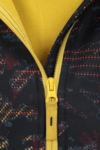 - Mountain Warehouse Exodus Kids Softshell Jacket | Breathable | Wind Resistant | Water Resistant & Fleece Lined -