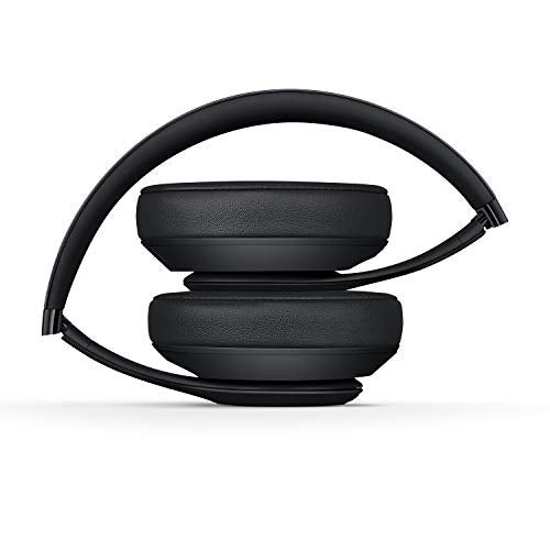 beats Studio3 Wireless Noise Cancelling Over-Ear Headphones - Apple W1 Headphone Chip, Class 1 Bluetooth, Active Noise Cancelling, 22 Hours Of Listening Time - Matte Black