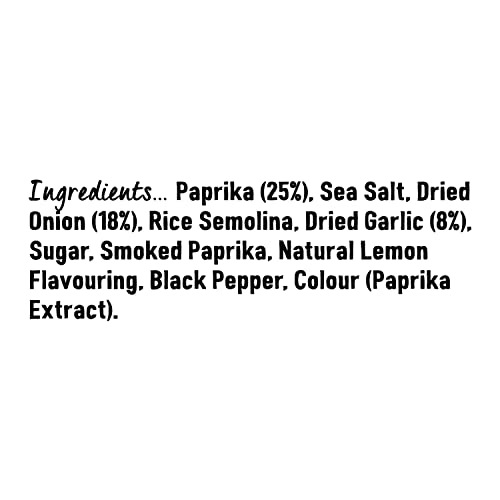 - Schwartz Paprika & Onion Classic Chip Seasoning | 55 G | Pack of 6 |  Paprika, Onion & Garlic, Spicy, Sweet & Earthy Flavour -