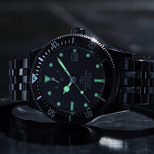 - Orient Star Men's Metal Sport Diver 1964 2nd Edition Watch | Black -