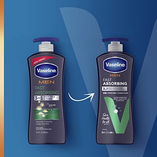 - Vaseline Men Lotion, Body & Face, 24.5 Oz. -