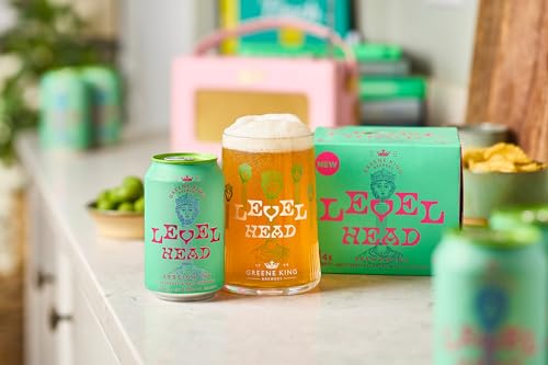 - Greene King Brewery Level Head Session IPA 4.0% craft beer cans | Case of 24 (6x4) x 330ml craft beer cans -