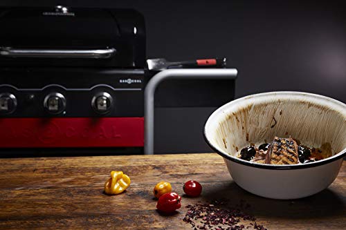 Char-Broil Gas2Coal Hybrid Grill - 3 Burner Gas & Coal Barbecue Grill, Black Finish