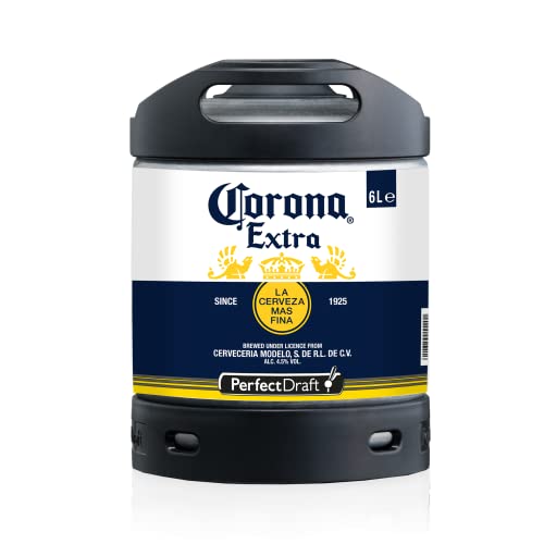 - PerfectDraft Corona Extra Lager Beer keg for Philips Machine | 6 L -