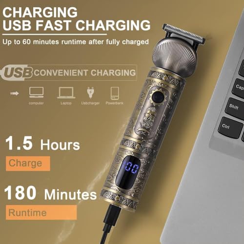 - Surker Beard Trimmer Kit | Professional Hair Clipper | Cordless Grooming Kit 7 in 1 -