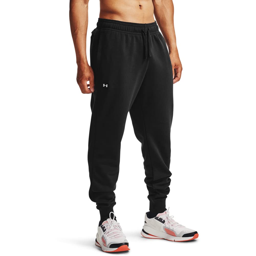 - Under Armour Men Rival Fleece Joggers | Comfortable and warm tight tracksuit bottoms -