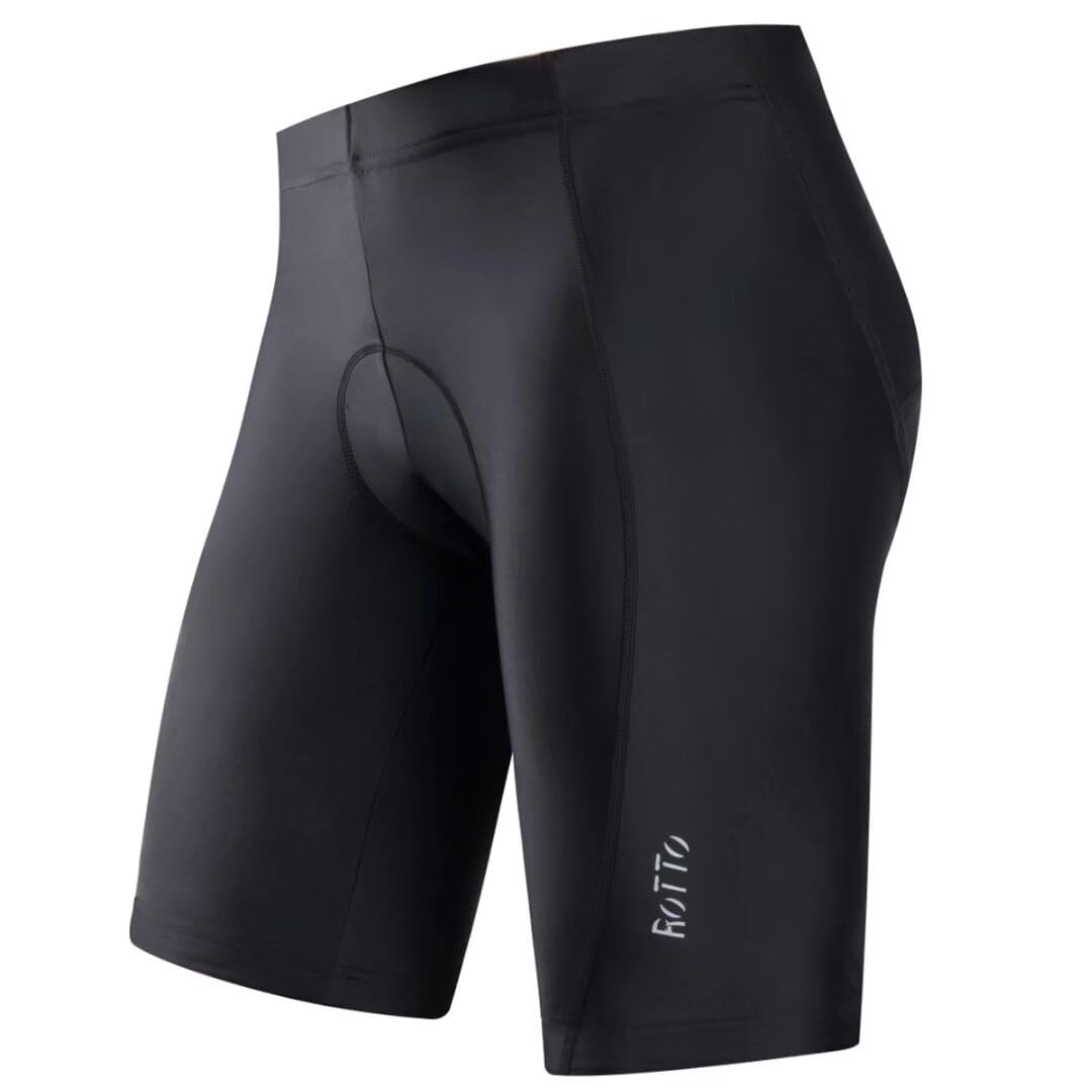 - ROTTO Cycling Shorts | Mens Mountain Road Bike Shorts | Padded | Breathable | Comfortable -