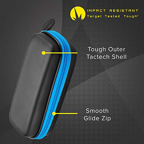 Casemaster Sentry Dart Case, Blue Zipper