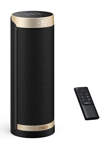 - Dreo 16 Inch Space Portable Heater | 1800W Silent Ceramic Electric Heater Low Energy | 3-Mode 3-Speed -