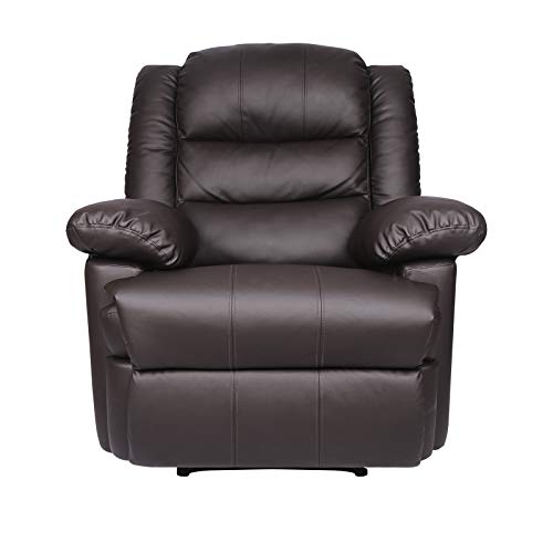 - Innotic Recliner Armchair | Manual Reclining Sofa with Padded Seat and Backrest -