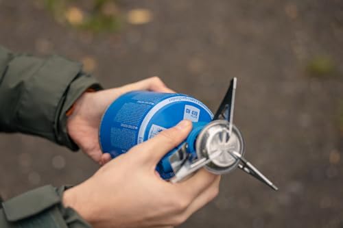 Campingaz Twister Plus gas stove, 1-burner camping stove for outdoor, backpacking or festivals, compact size, powerful output 2,600 watts, including carrying bag, runs off CV 470 gas cartridge