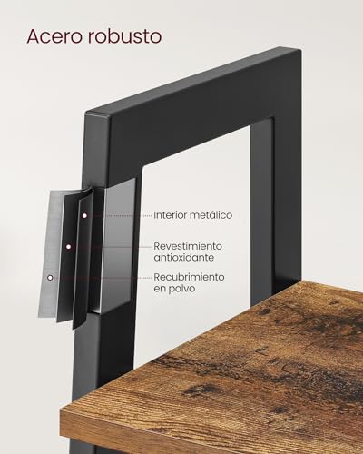 - VASAGLE Ladder Shelf, 4-Tier Bookshelf -