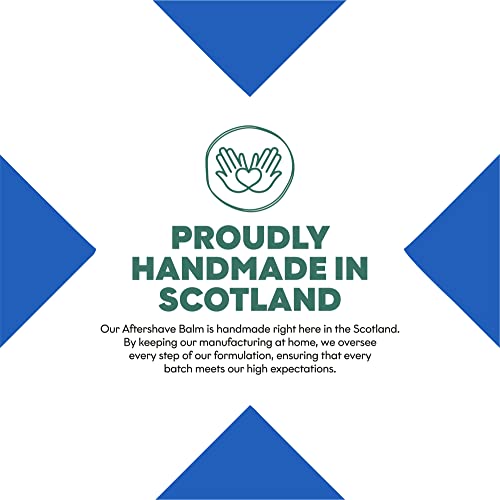 Bart's Balm Aftershave Balm 100ml Handmade–Sandalwood Oil After shave Balm Men -Argan Oil - Sensitive Post Shave Balm Men