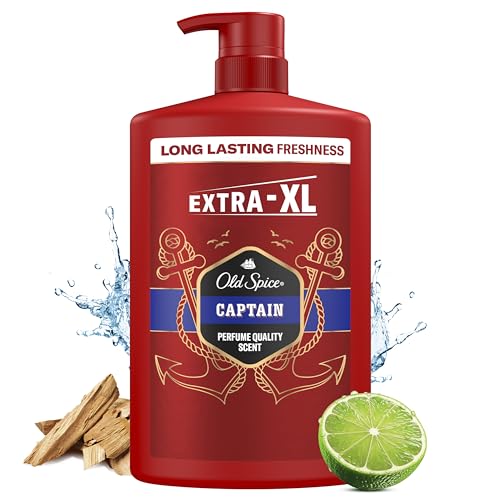 - Old Spice Captain Shower | 1000ml | 3-in-1 -