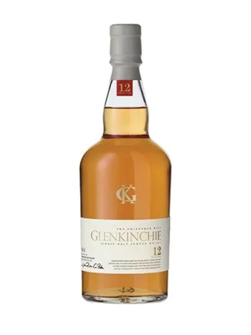 - Glenkinchie 12 Year Old Single Malt Scotch Whisky | 43% Vol | 70cl | Light Bodied -