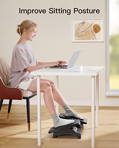 - HUANUO Foot Rest Under Desk | Adjustable Ergonomic Under Desk Foot Rest -