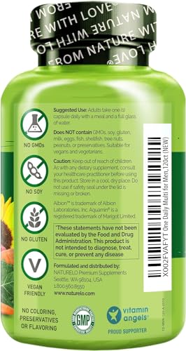 - NATURELO One Daily Multivitamin for Men | with Natural Food-Based Vitamins -