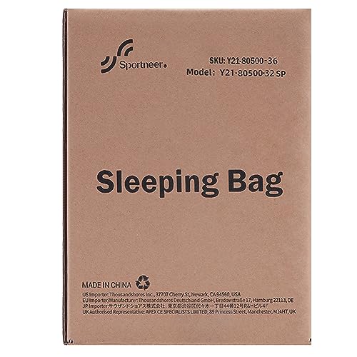 - Sleeping Bag Camping Sleep Bags | Sportneer Warm Sleeping Bags for Single Adults -