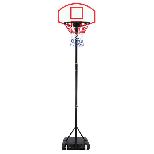 Adjustablae Basketball Hoop and Stand for Kids, Portable Basketball Set 4.9-6.9FT Adjustable Height, Basketball Hoop Net for Teenager Adults, Kids